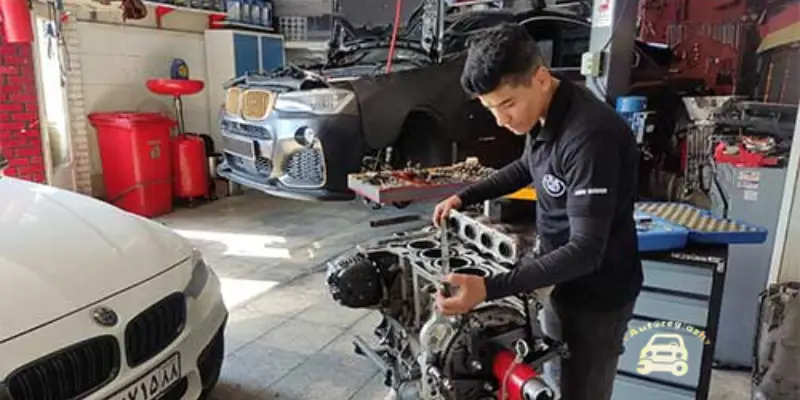 اجرت تعمیر جلوبندی بی ام و x3